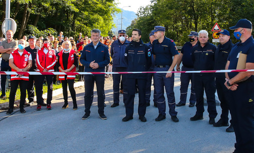Vajo so si ogledali minister za obrambo mag. Matej Tonin, generalna sekretarka RKS Cvetka Tomin, generalni direktor URSZR Darko But, poslanec v državnem zboru Aleksander Reberšek, župan Občine Žalec Janko Kos, podžupana Občine Žalec Roman Virant in Marjan Vodeb, predsednica RKS - OZ Žalec Pavla Artnik in drugi visoki gostje.