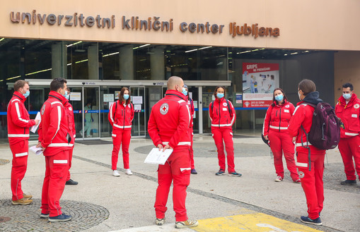 Posvetovanje pred pričetkom usposabljanja v UKC Ljubljana, Foto: Aleš Černivec