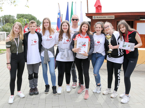 Ekipa OŠ Šmarjeta - najboljša na XIII. državnem preverjanju  Foto: Aleš Černivec