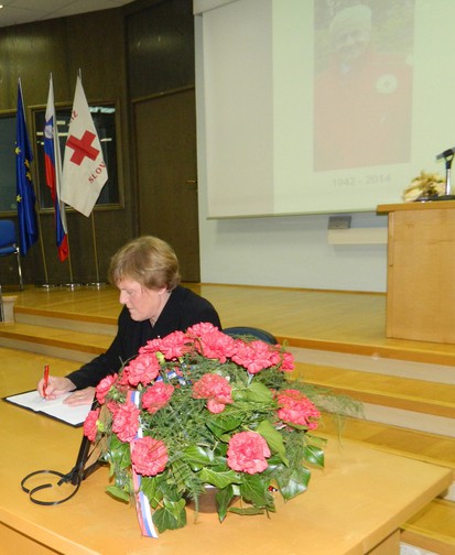 Podpredsednica RKS ga. Irena Nečemer