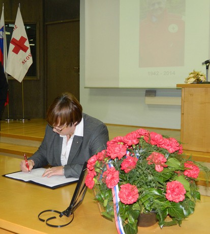 Podpredsednica RKS ga. Nataša Pirc Musar