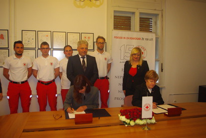 Podpis pogodbe MORS - RKS
