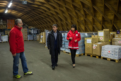 Centralni logistični center RKS se hitro polni in prazni