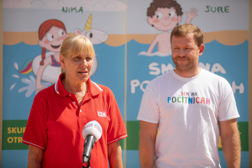 mag. Vesna Mikuž in Andraž Tuš