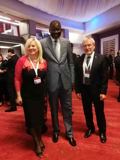 Z generalnim sekretarjem Mednarodne federacije RKRP Elhadj As Syjem
